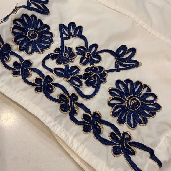 EUC Tory Burch Amy Top - Size Medium - Picture 5 of 10